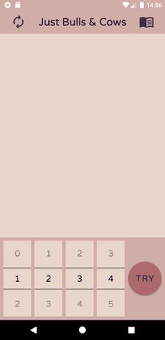 Just Bulls & Cows - Screenshot 1