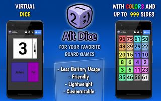 Dice Roller: Alt Dice - Screenshot 1