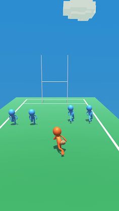 Rugby Runner Game :simple game - Screenshot 3