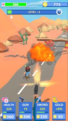 Idle Run & Gun - Screenshot 2