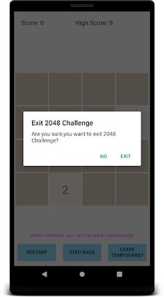 2048 Challenge - Screenshot 2