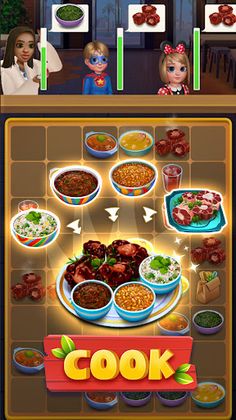 Merge Tour: Cook & Merge Game - Screenshot 2