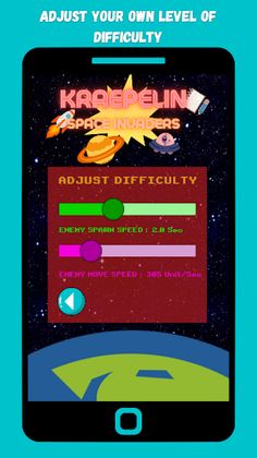 Kraepelin Space Invaders - Screenshot 3