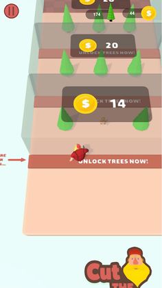 Cut the Trees - Lumberjack Run - Screenshot 2