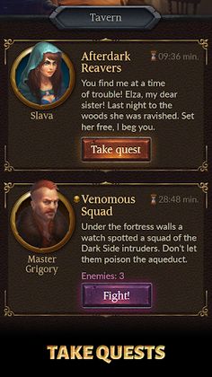 Age of Revenge: Card Based RPG - Screenshot 4