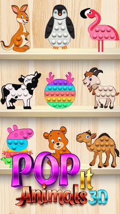 Pop It Animals 3D Antistress - Screenshot 1