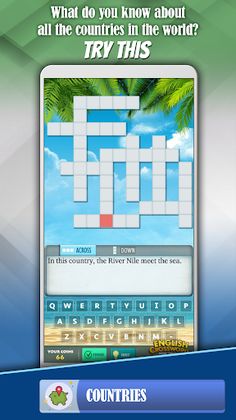 English Crossword - Screenshot 4
