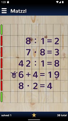 Matzzl - a Math Puzzle - Screenshot 2