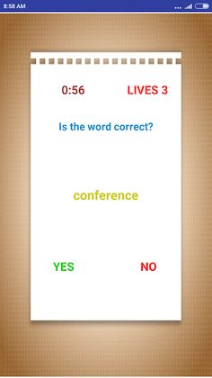 Spelling Test - Screenshot 3