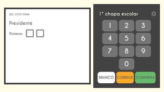 Mini urna de votação - Screenshot 1