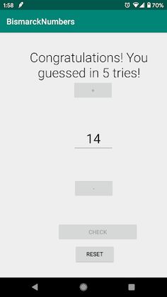 Bismarck Numbers Game - Screenshot 1