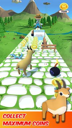 Angry Animal Epic Running Game - Screenshot 2