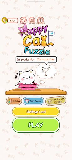 Happy Glass Cat - Puzzle Game - Screenshot 3