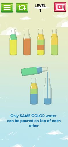 Water Color Sort Puzzle 2022 - Screenshot 3