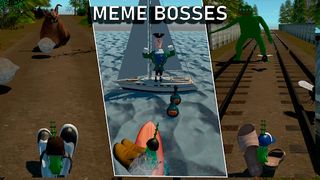 Runner games 3d - heroes meme - Screenshot 2