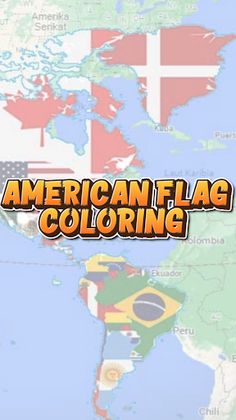 Coloring American Flag - Screenshot 1