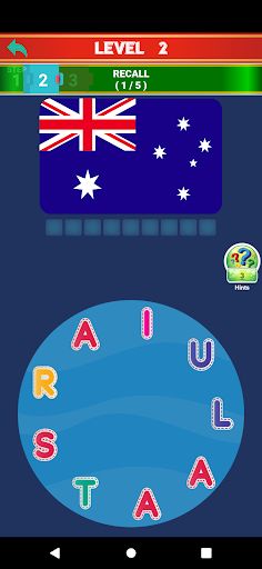 Flag Capital Map: All-In-One - Screenshot 2