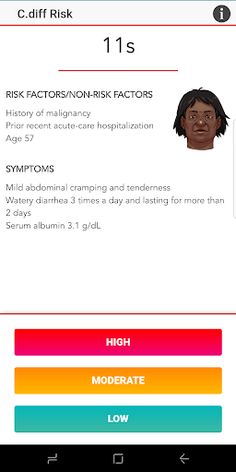 C.diff Risk Challenge - Screenshot 1