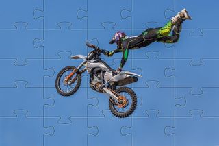 Jigsaw puzzles moto cross - Screenshot 2