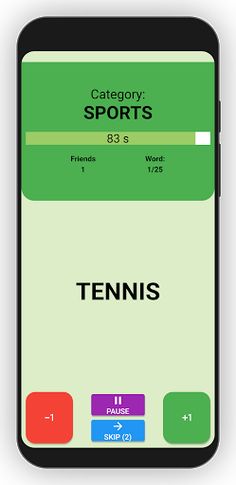 Forbidden words - team party g - Screenshot 1