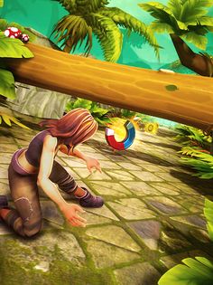 Forest Fun Run - Running Game - Screenshot 1