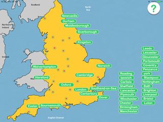 England - City Quiz - Screenshot 3