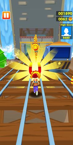 Subway Bus Run Endless Surf - Screenshot 2