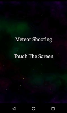 Meteor Shooting - Screenshot 1