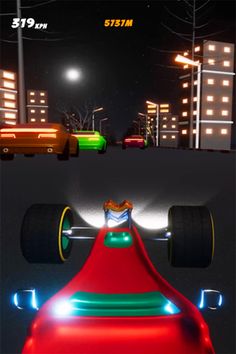 Traffic F1 Night Race - Screenshot 3