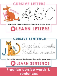 Learn Cursive Writing for Kids - Screenshot 2