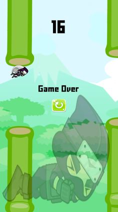 Flappy Ninja Bamboo - Screenshot 4