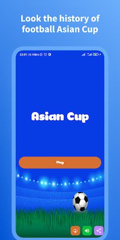 Asian Cup Quiz - Screenshot 1