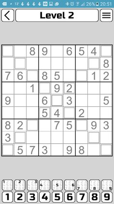 Sudoku X - Screenshot 1