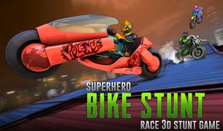 Superhero Bike Racing Game 3D - Screenshot 2
