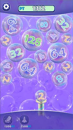 2048 Game Bubbles - Screenshot 3