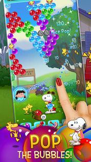 Bubble Shooter - Snoopy POP! - Screenshot 1