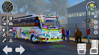 Indian Bus Simulator  Bus Game - Screenshot 1