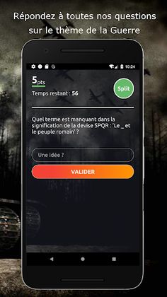 Split Quiz Guerre - Screenshot 1