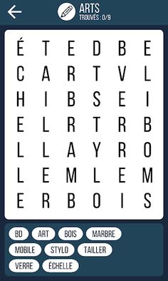 Mots mélangés - Screenshot 2