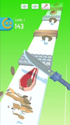 Slice Master: 3d Cutting game - Screenshot 2