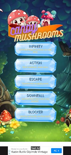 Candy Mushroom Match - Screenshot 2