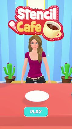 Stencil Cafe 3D - Screenshot 1