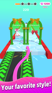 Racing Hair - Music Dance 3D - Screenshot 4
