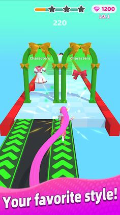 Racing Hair - Music Dance 3D - Screenshot 4