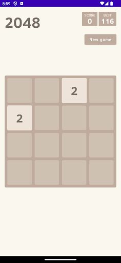 Game 2048 - Screenshot 1