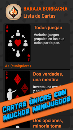 Baraja Borracha Juego de beber - Screenshot 4