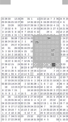 Sudoku 36 (AKA 36 x 36) - Screenshot 2