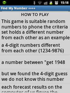 Find My Number ++++ - Screenshot 4