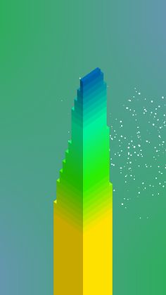 Rainbow Tower Builder - Screenshot 1