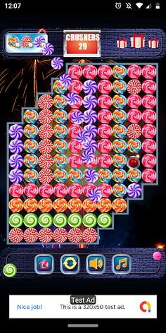 Match-3 Game - Lollipop Puzzle - Screenshot 4